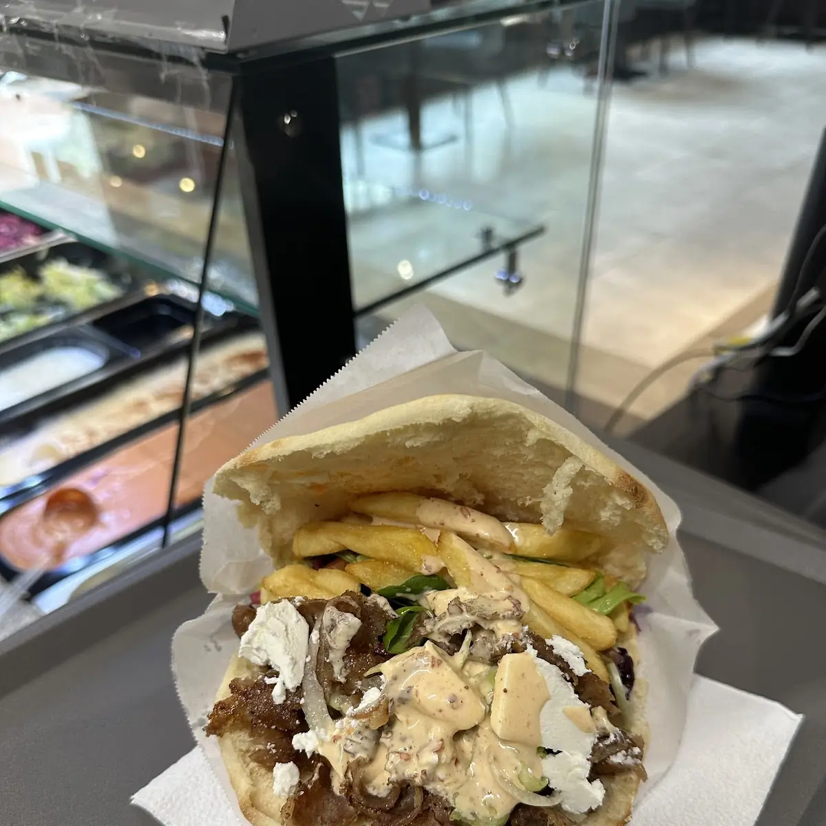 Döner Kebap Mit Schafskäse