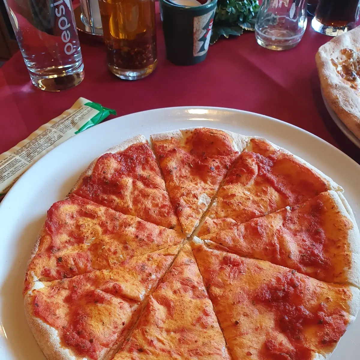 Pizzabrot Mit Tomatensauce