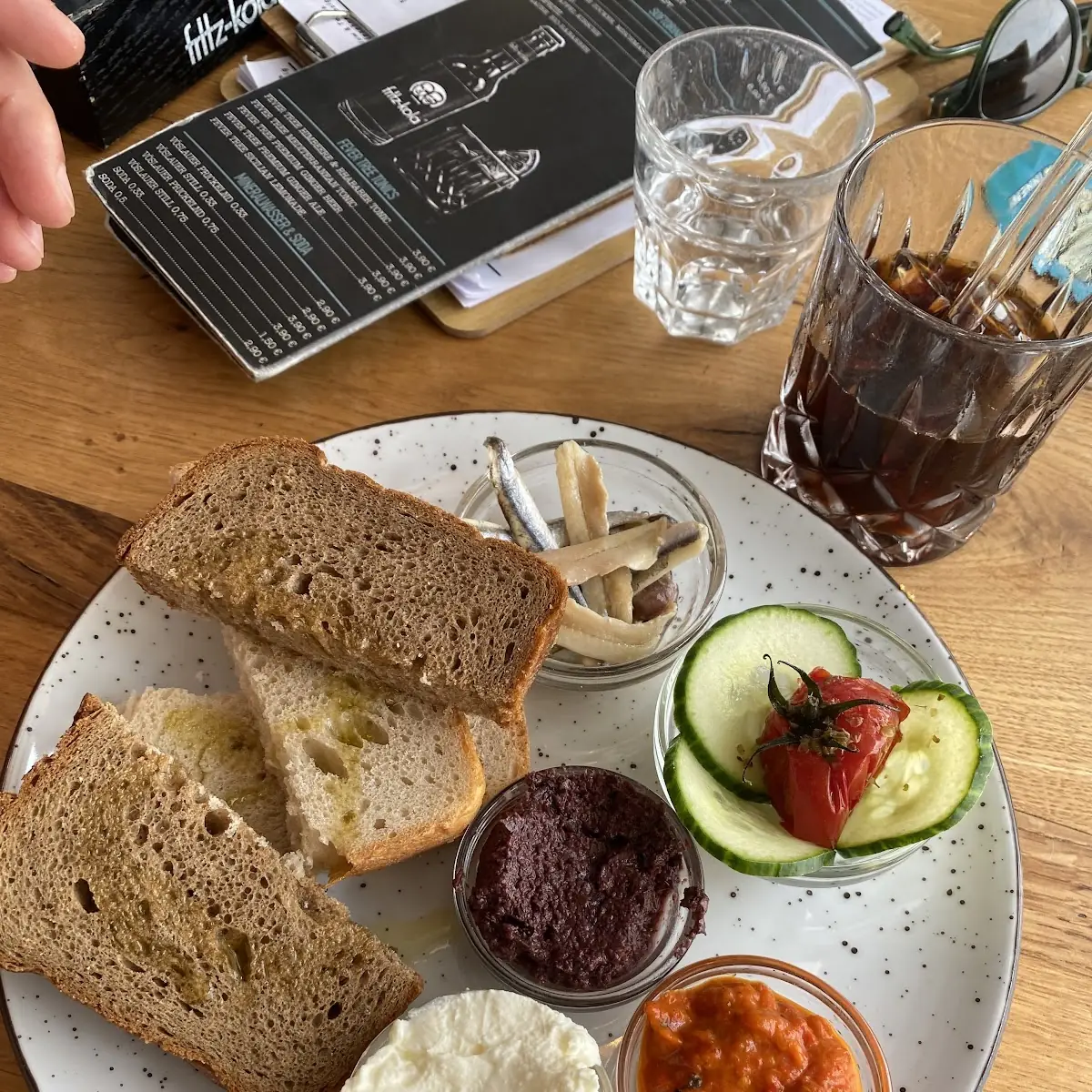 Adriatisches Frühstück Mit Ziegenkäse