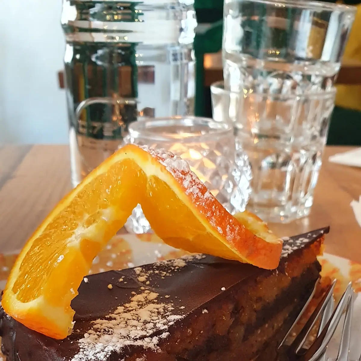 Sachertorte Glutenfrei Und Cappuccino