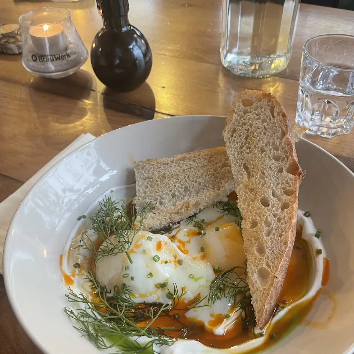 Sous Vide Eggs & Yoghurt