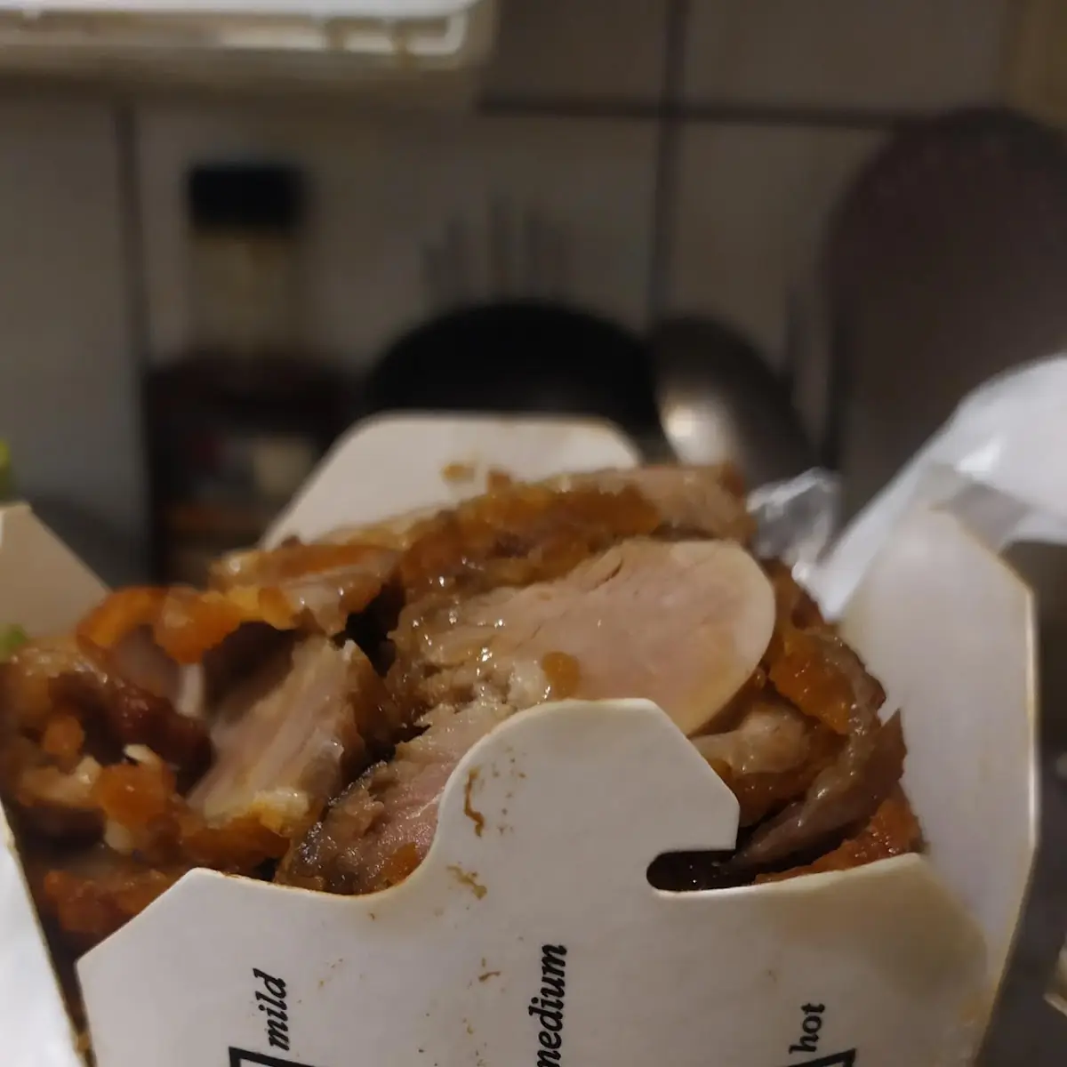 Ente Mit Gebratenen Nudeln