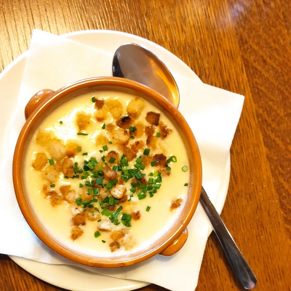 Spargelchremsuppe Spargelwochen