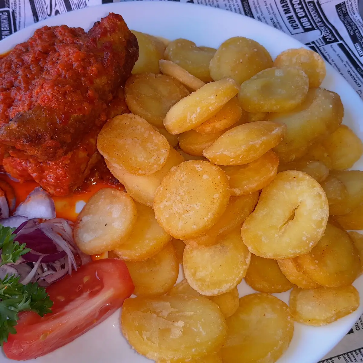 Cevapcici Mit Pommes