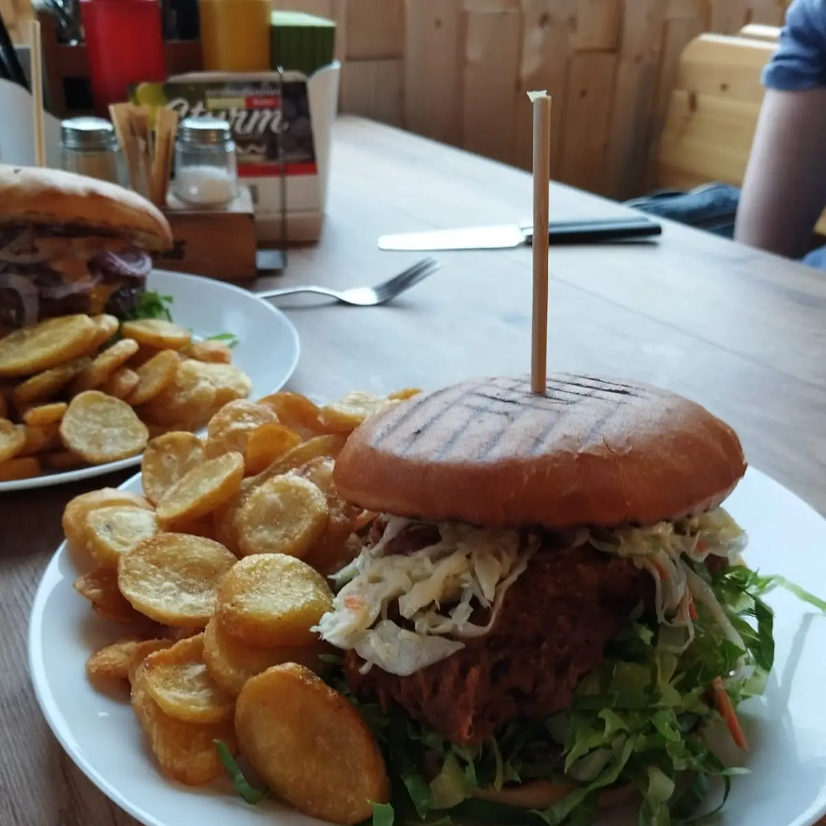 Pulled Pork Burger Baconjam Burger