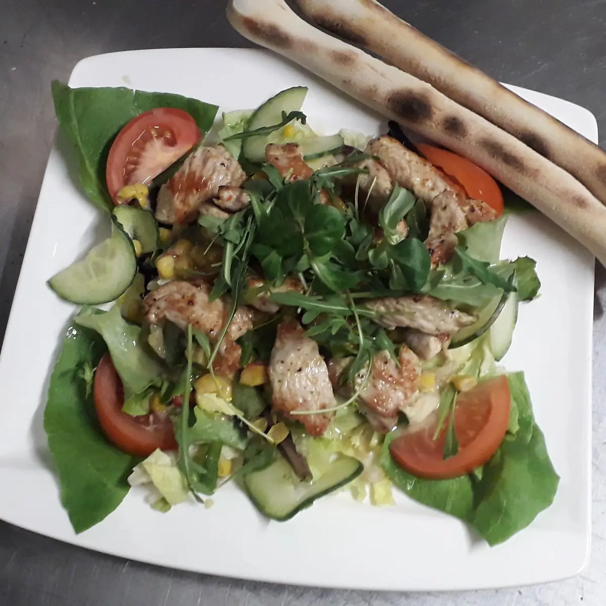 Putenstreifensalat