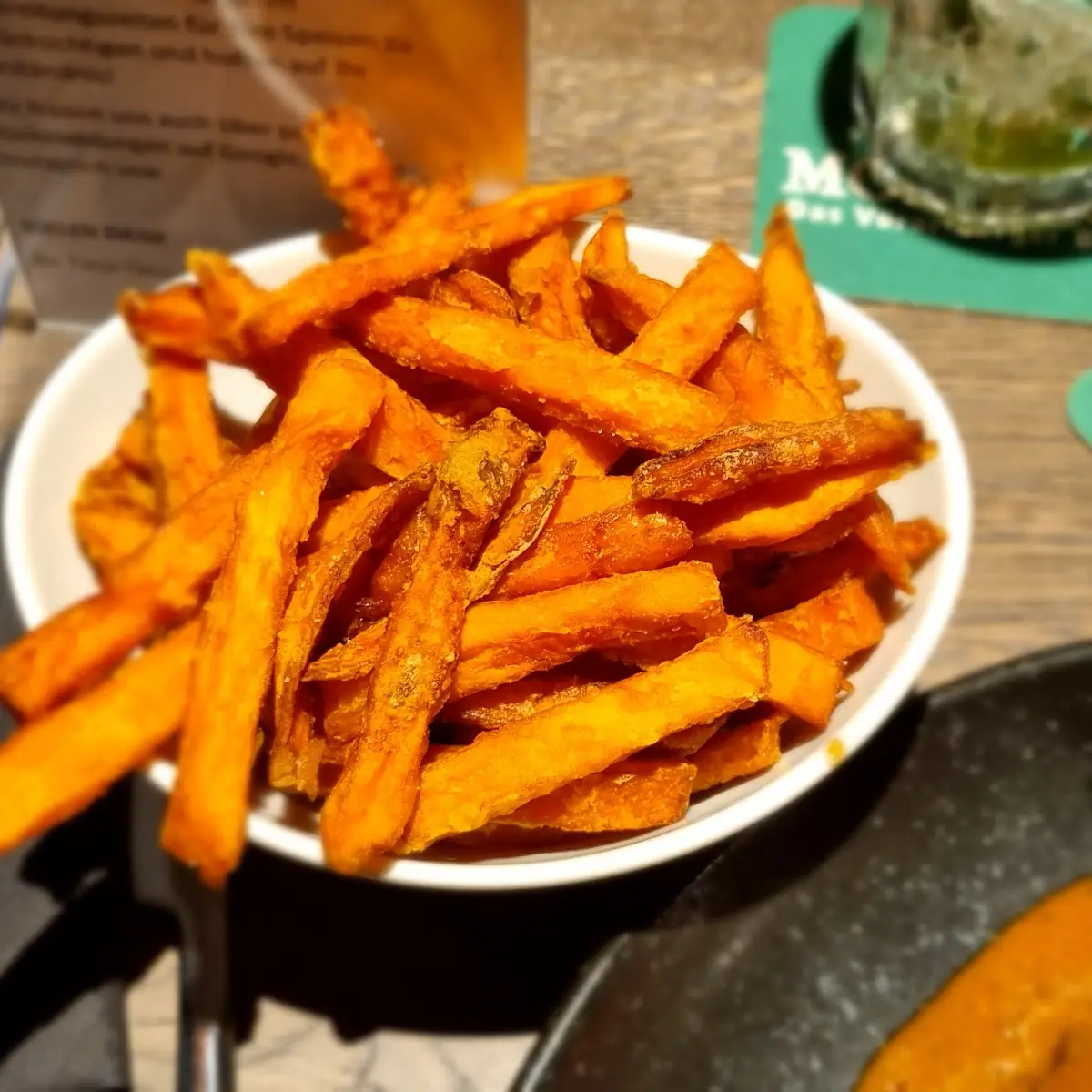 Süßkartoffelpommes