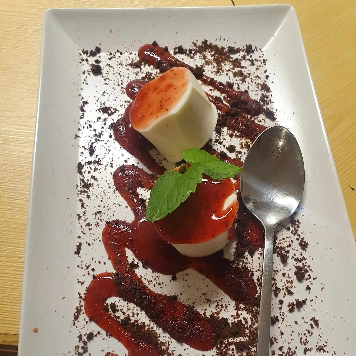 Griechisches Panna Cotta