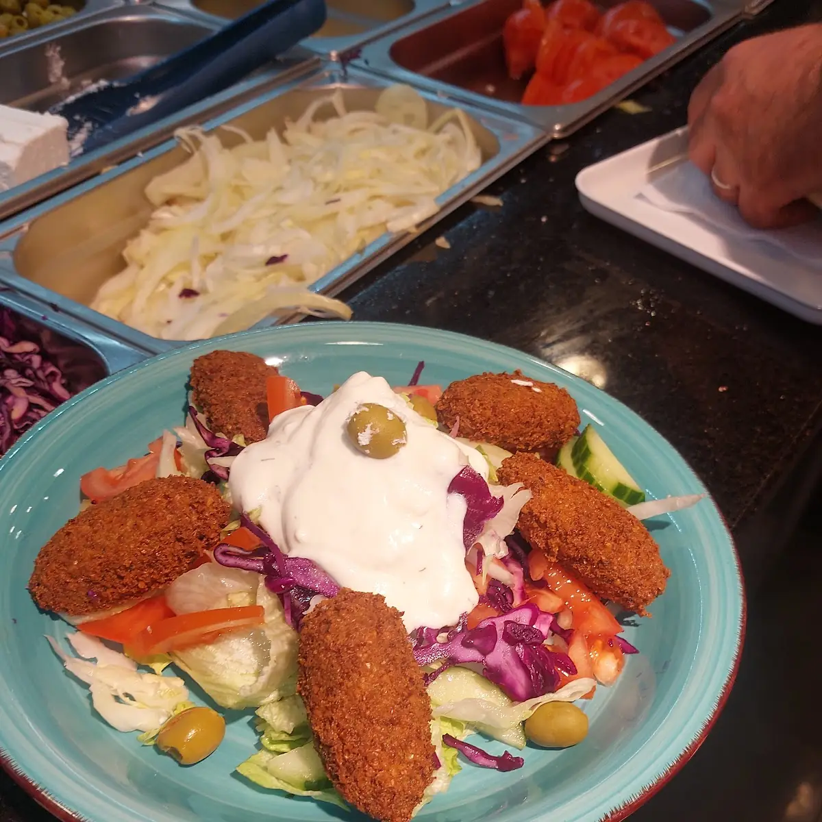 Falafel Teller