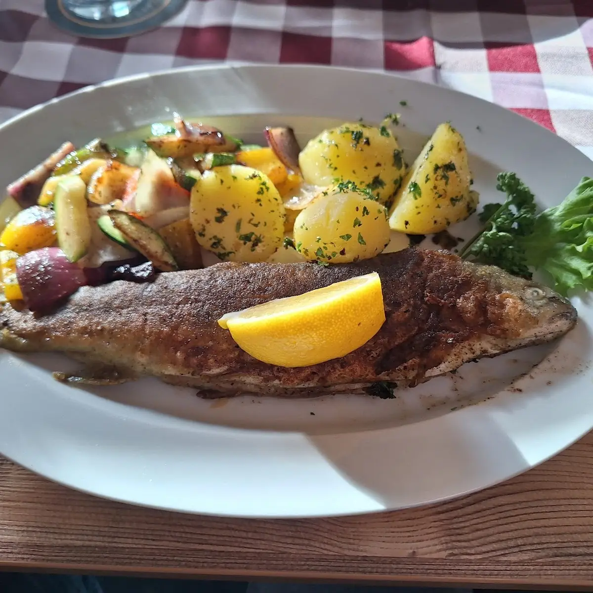 Saibling Mit Kartofferl