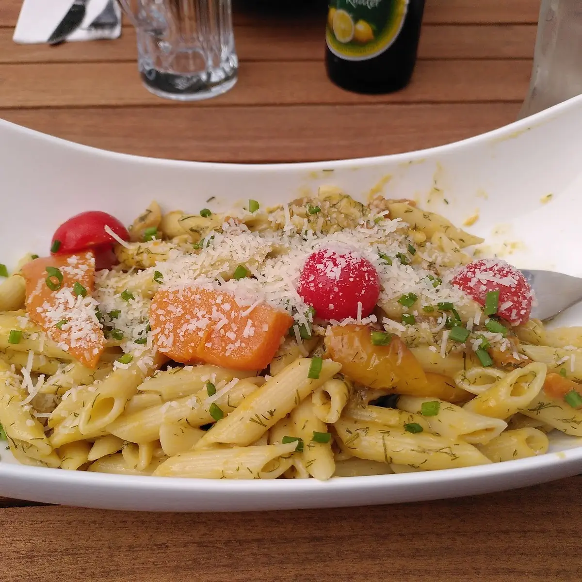Kürbiscreme Mit Dill & Penne