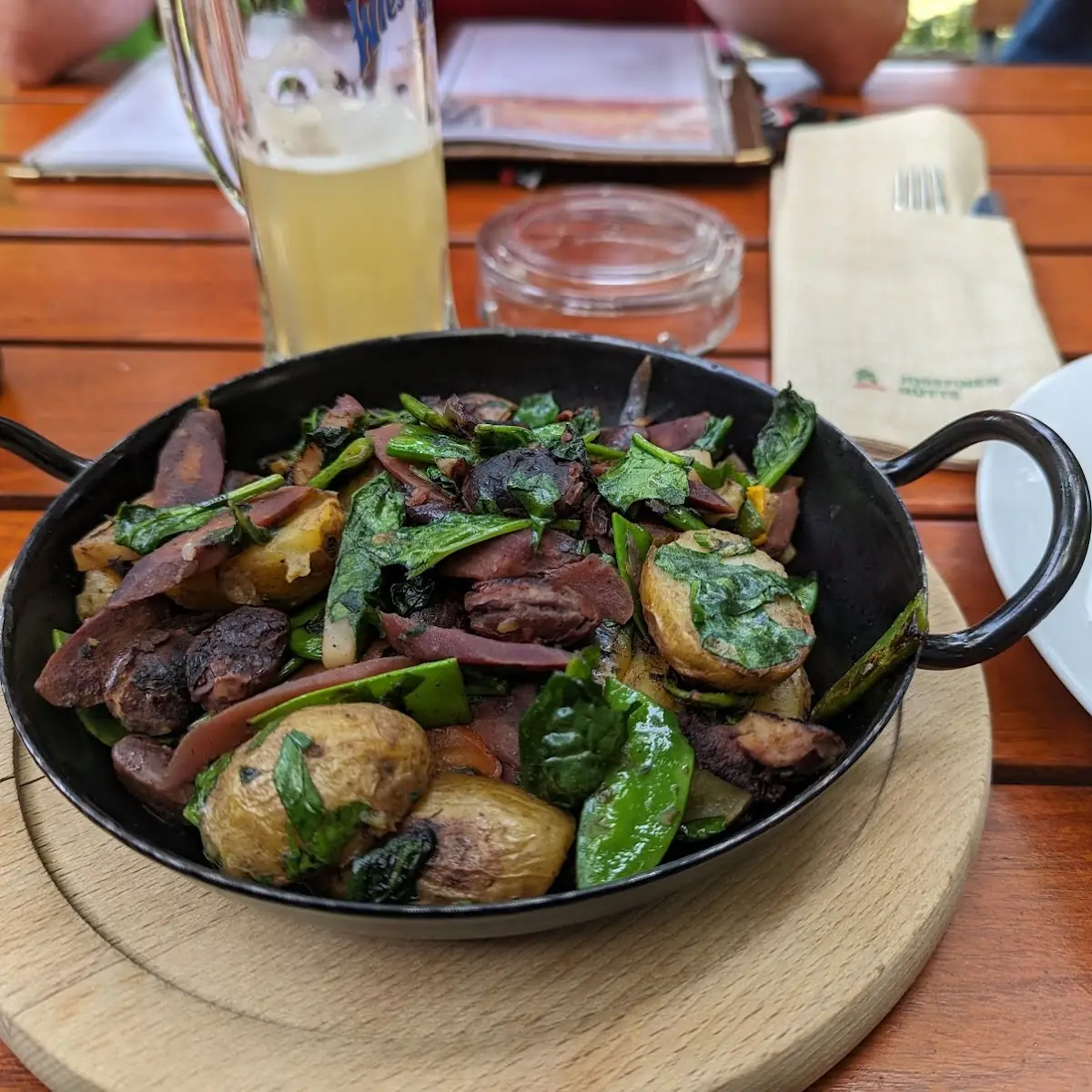 Vegetarisches Hüttenpfandl Vegan