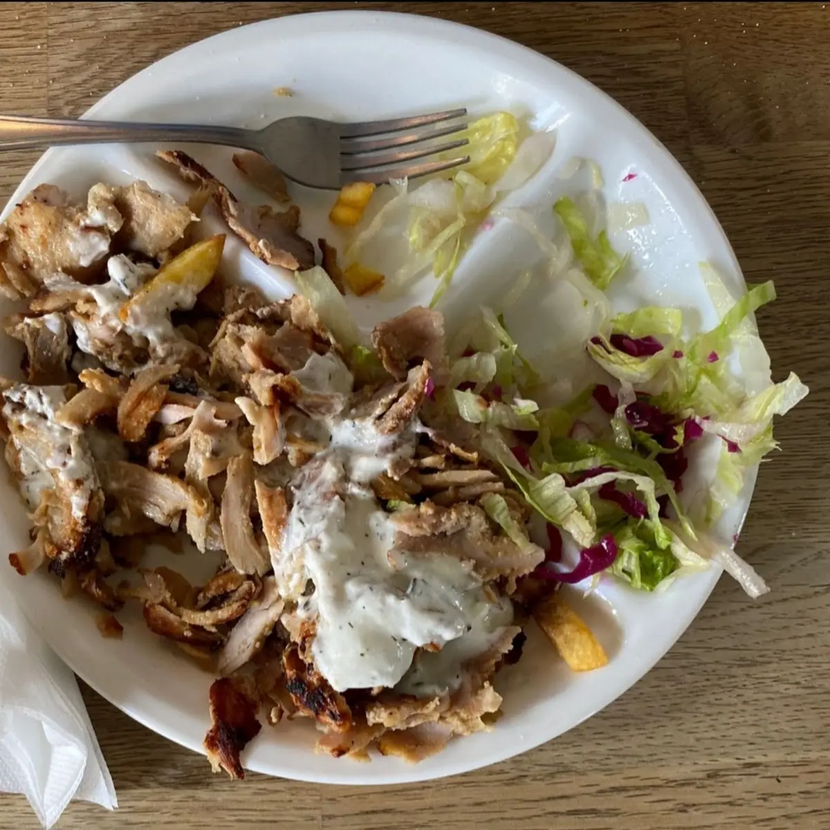 Fleisch Auf Salat