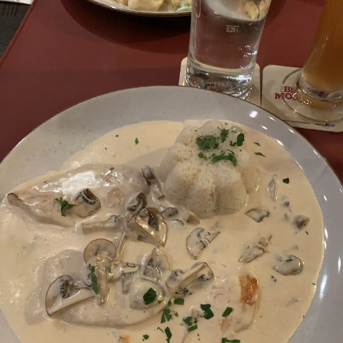 Champignons Schnitzel