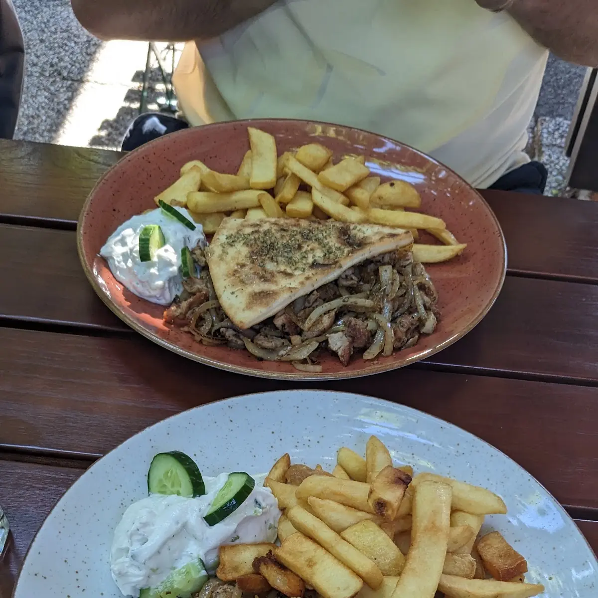 Hühnergyros