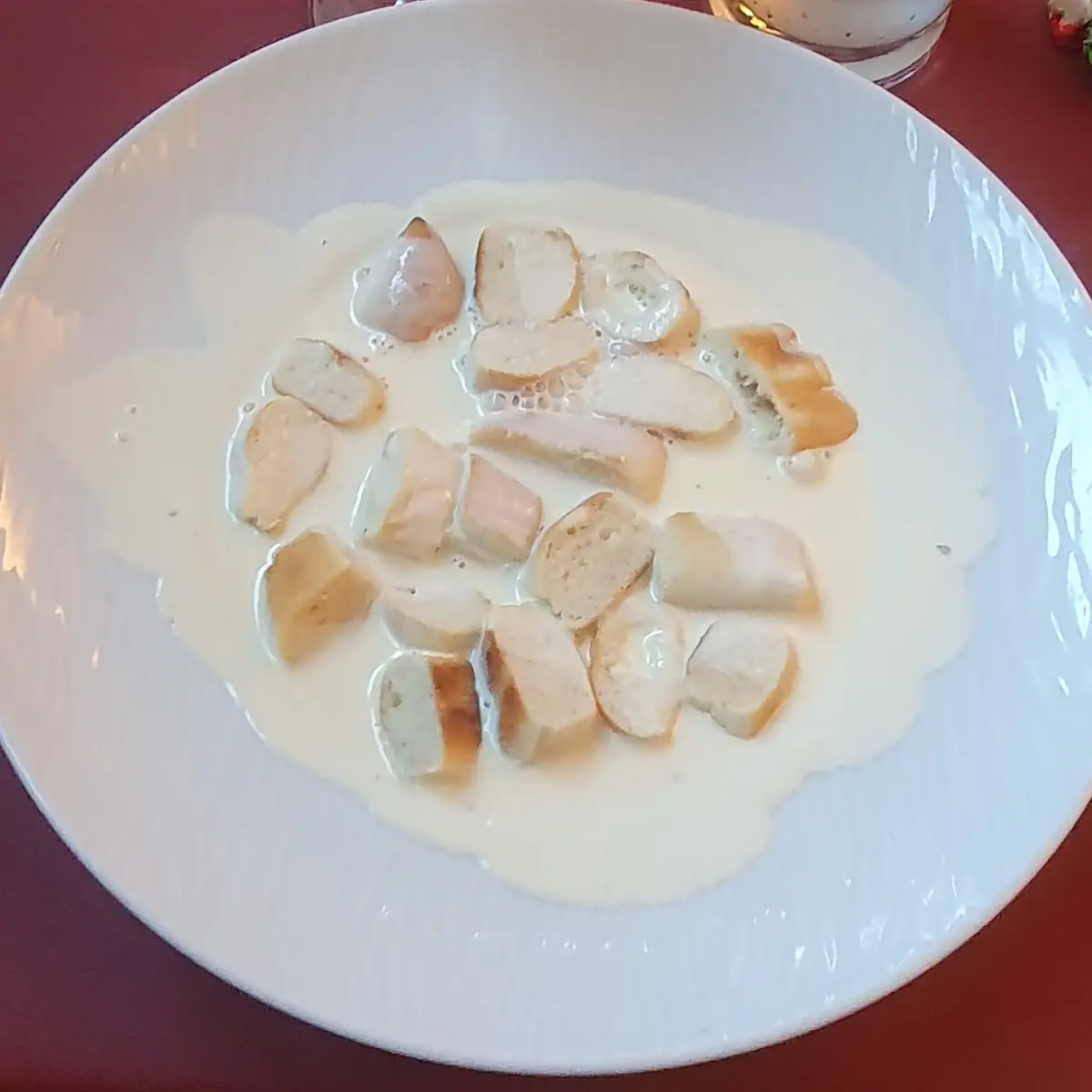 Knoblauchcremesuppe