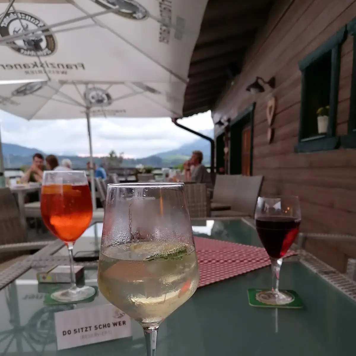 Aperol Spritz Hugo Weinschorle