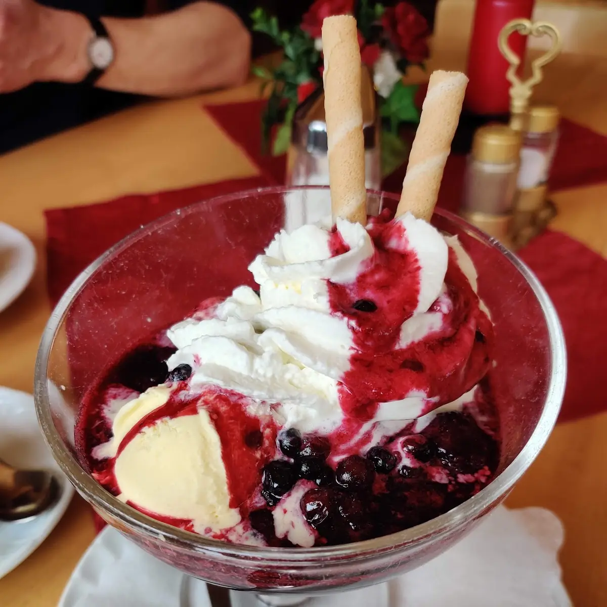 Himbeerbecher
