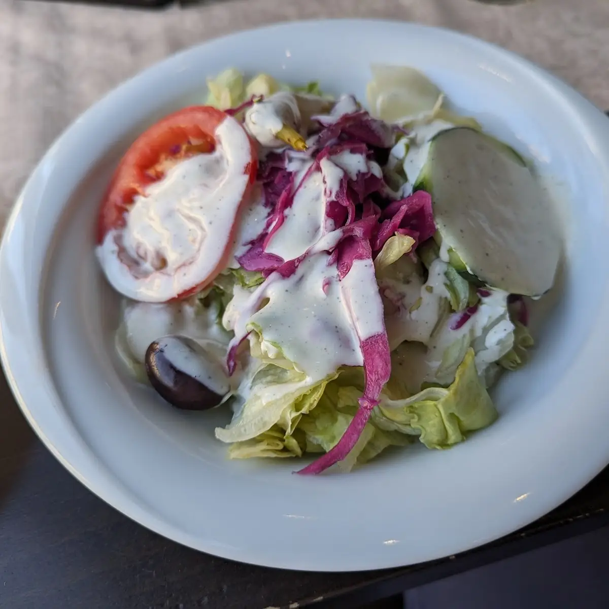 Giros Mit Salat