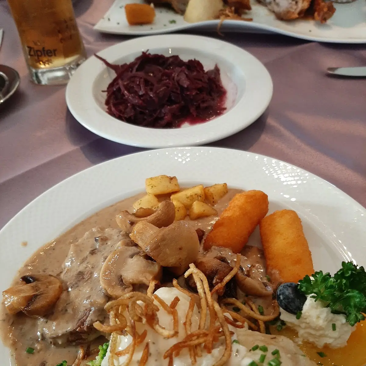 Hirschbraten Hubertus