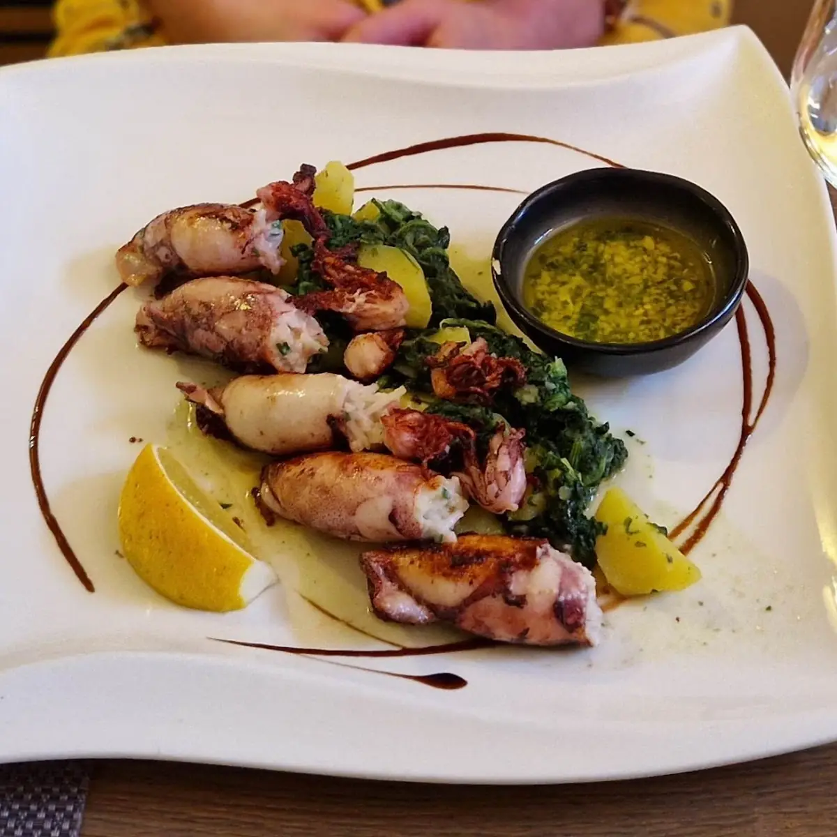 Calamari Gegrillt