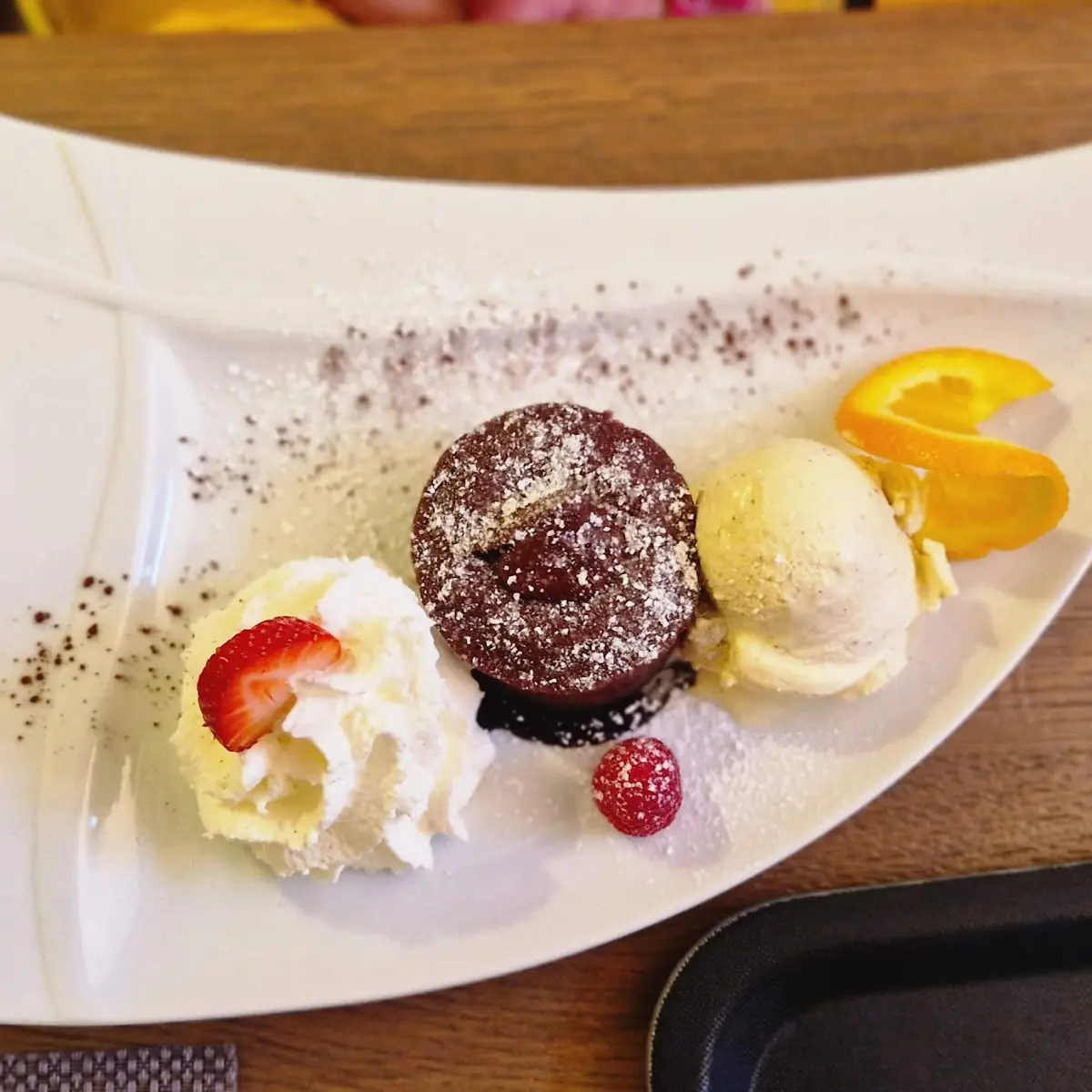 Schokosoufle Mit Vanilkeeis