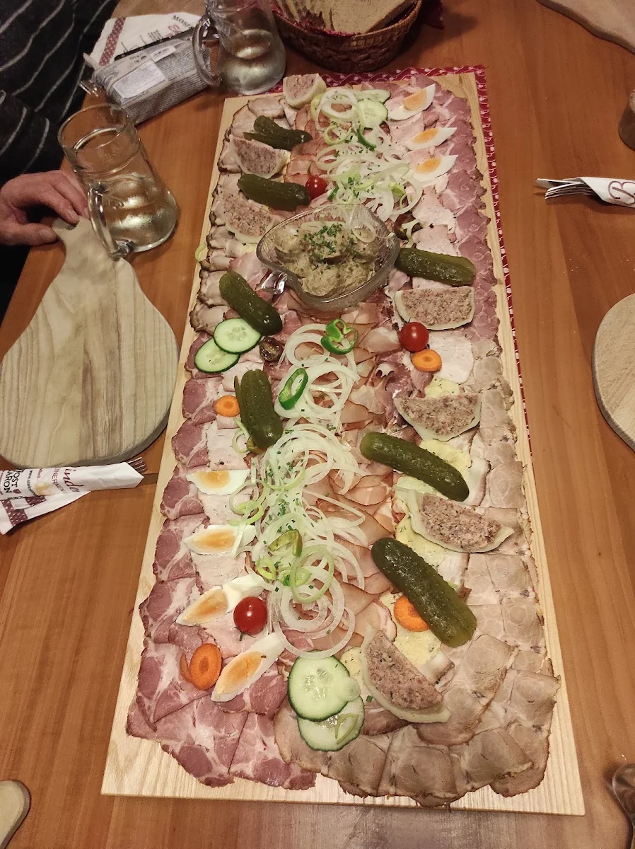 Birnenbrettljause
