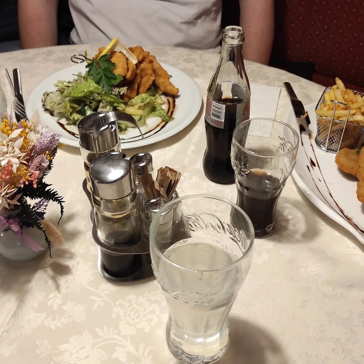 Salat Mit Gebackenen Putenstreifen
