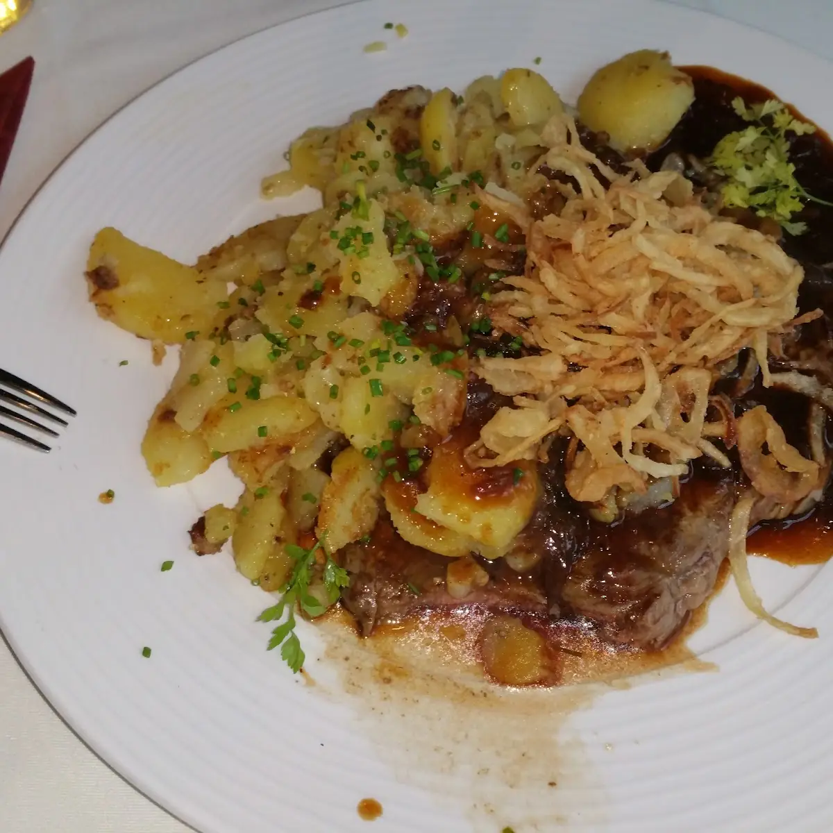 Zwiebelrostbraten