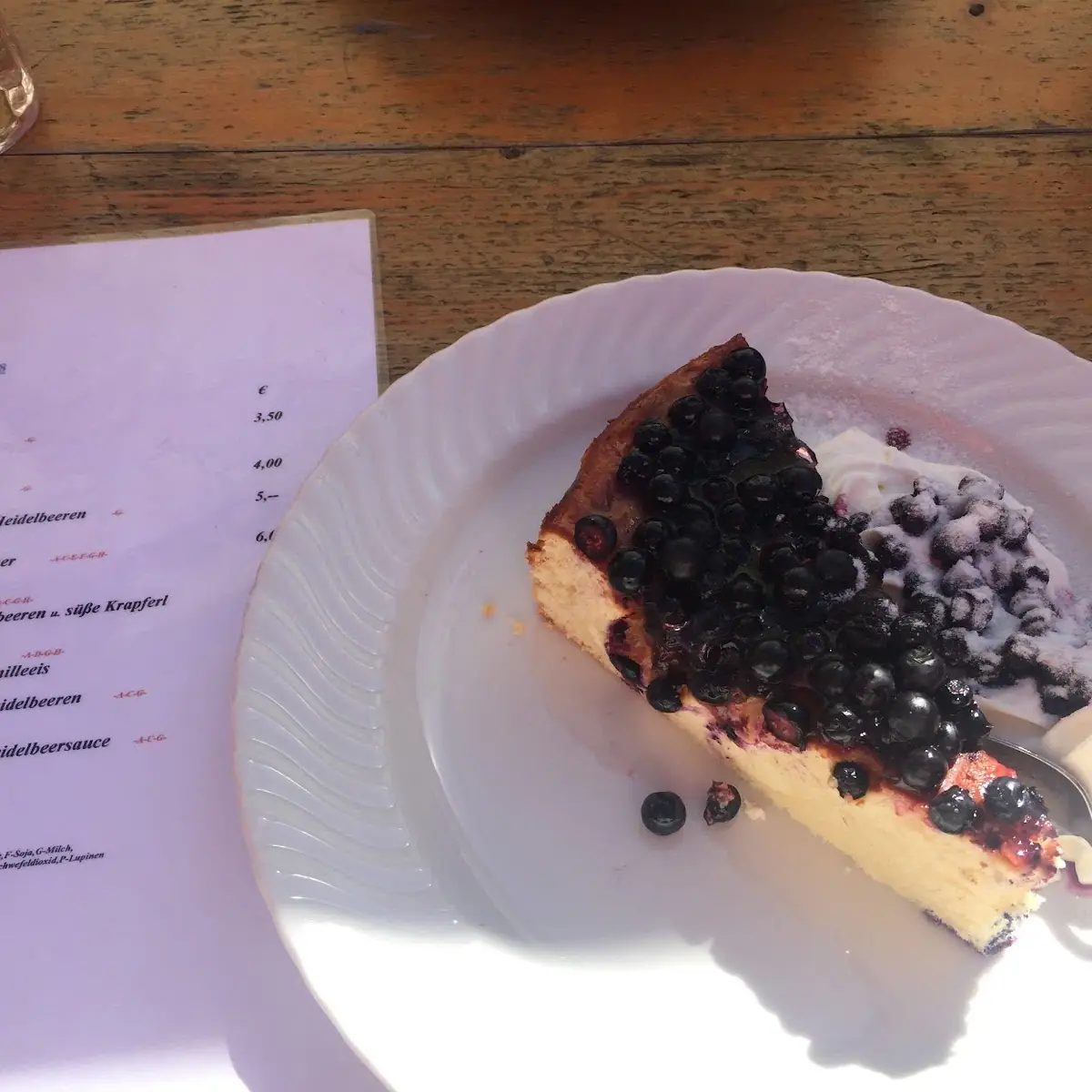 Heidelbeertorte
