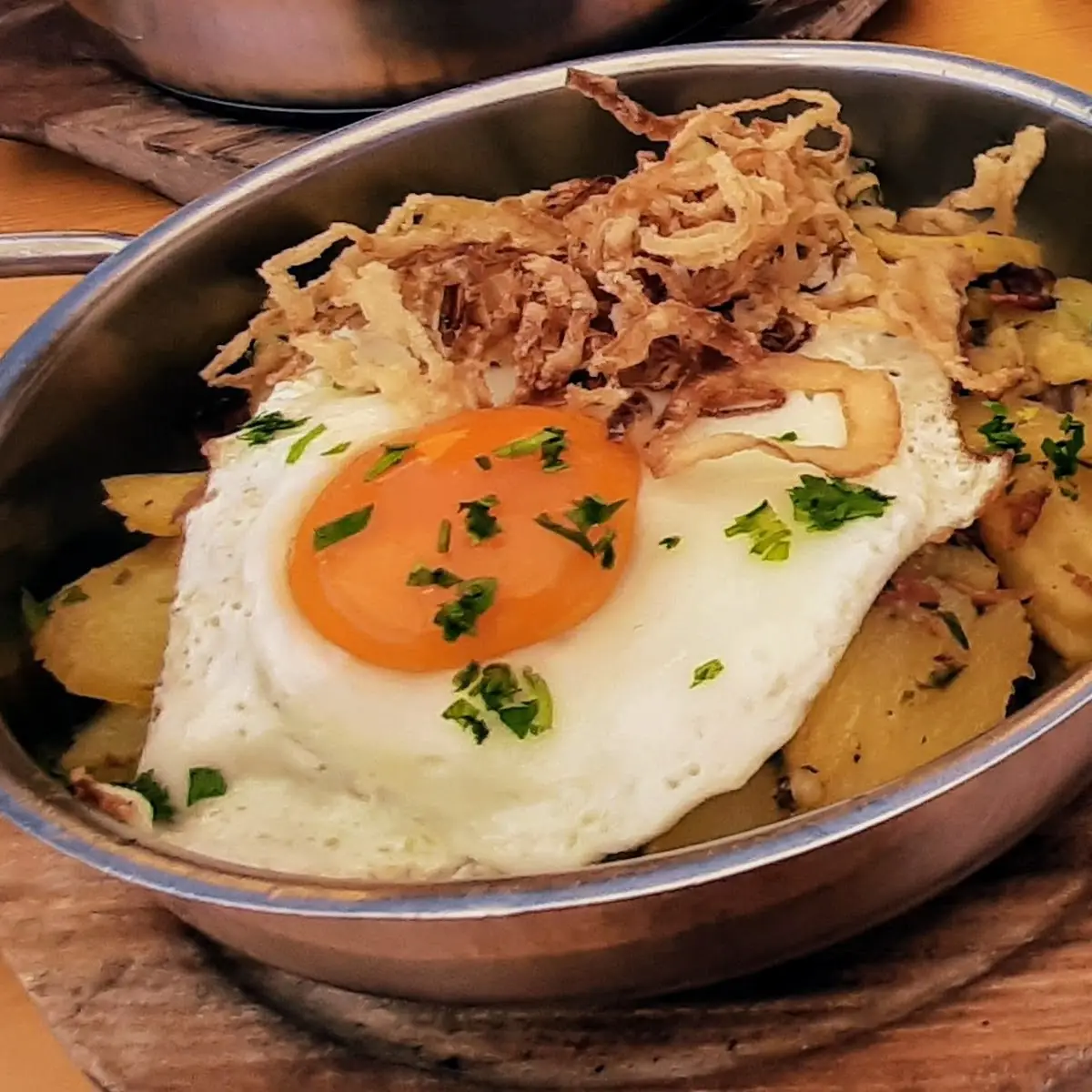 Tiroler Grostl & Krautsalat