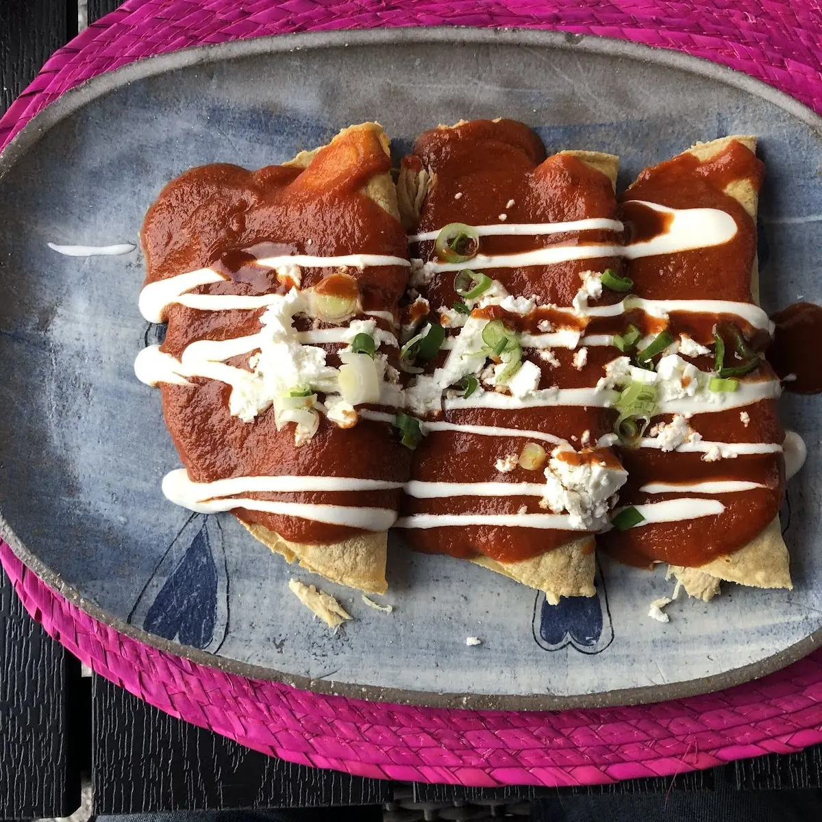 Enchilladas De Pollo