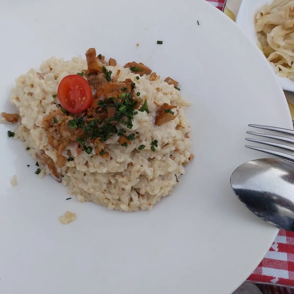 Eierschwammerl Risotto