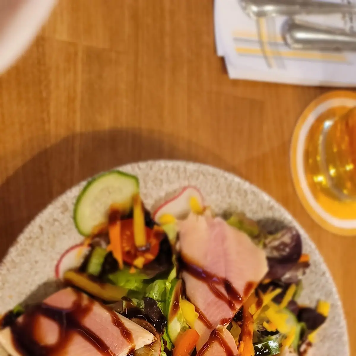 Salad and Fish