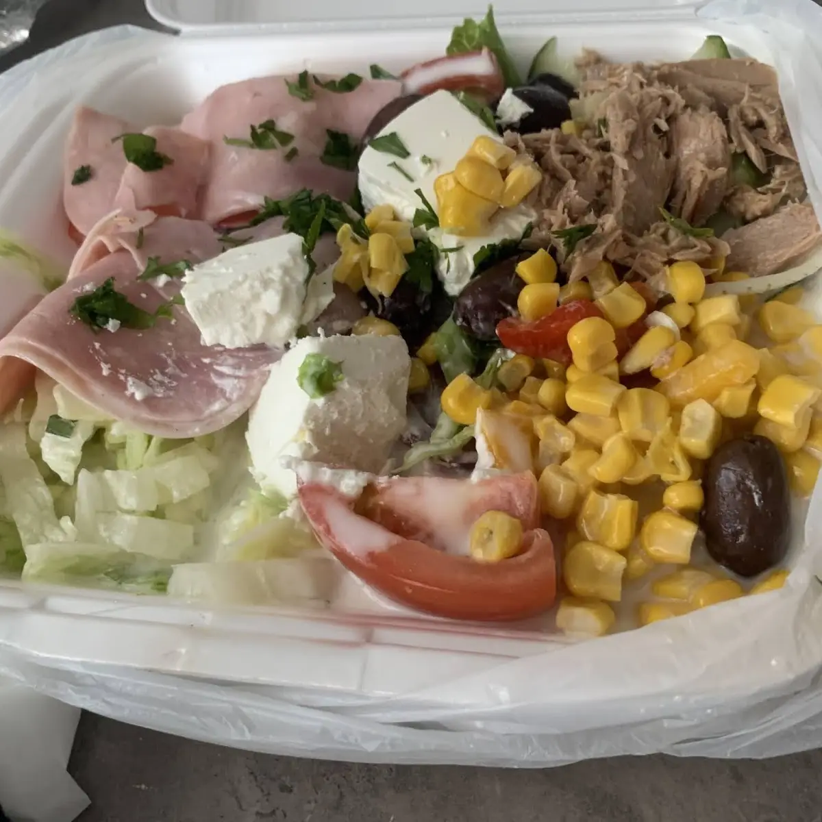 Salatteller Tonno