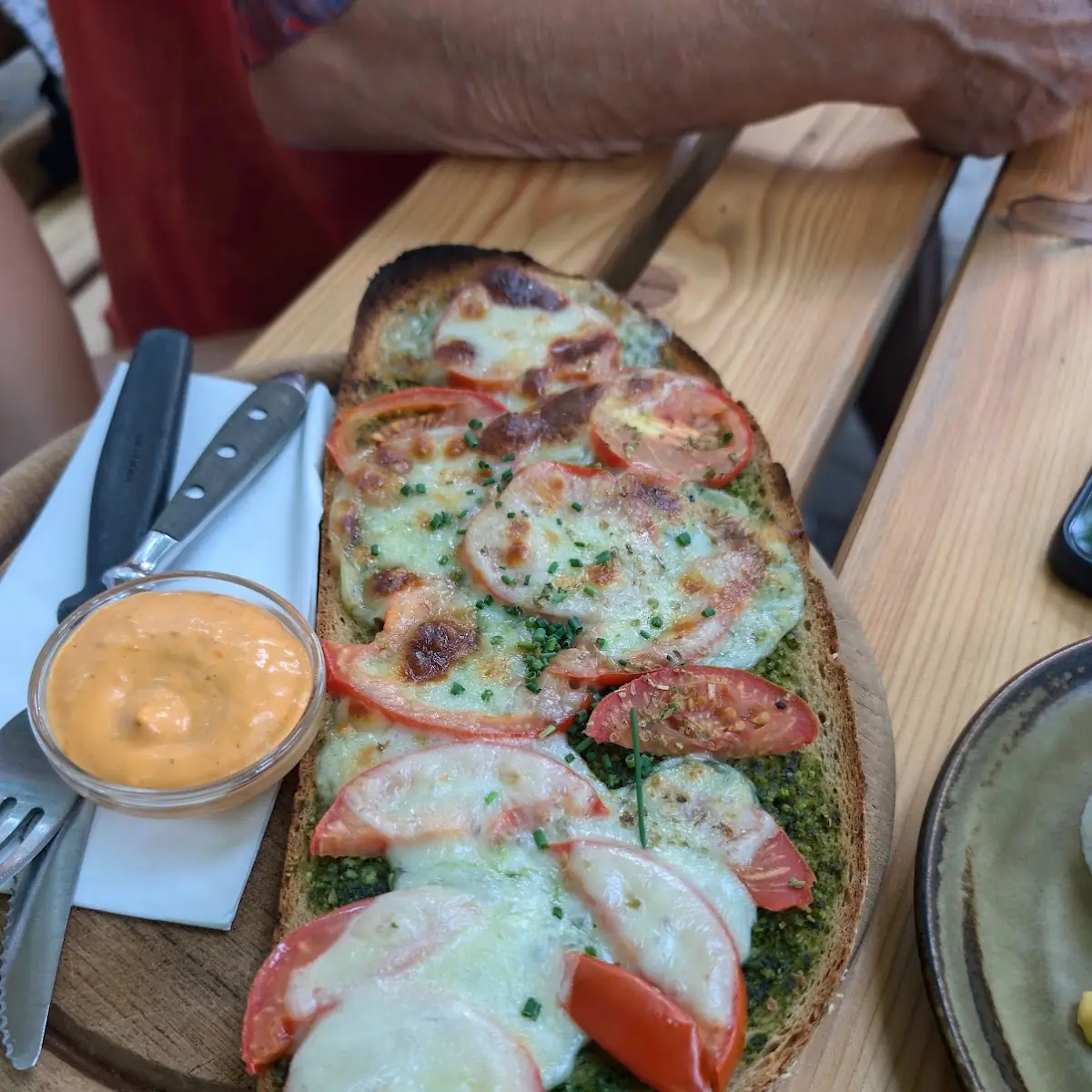 Tomate Mozzarella Brot