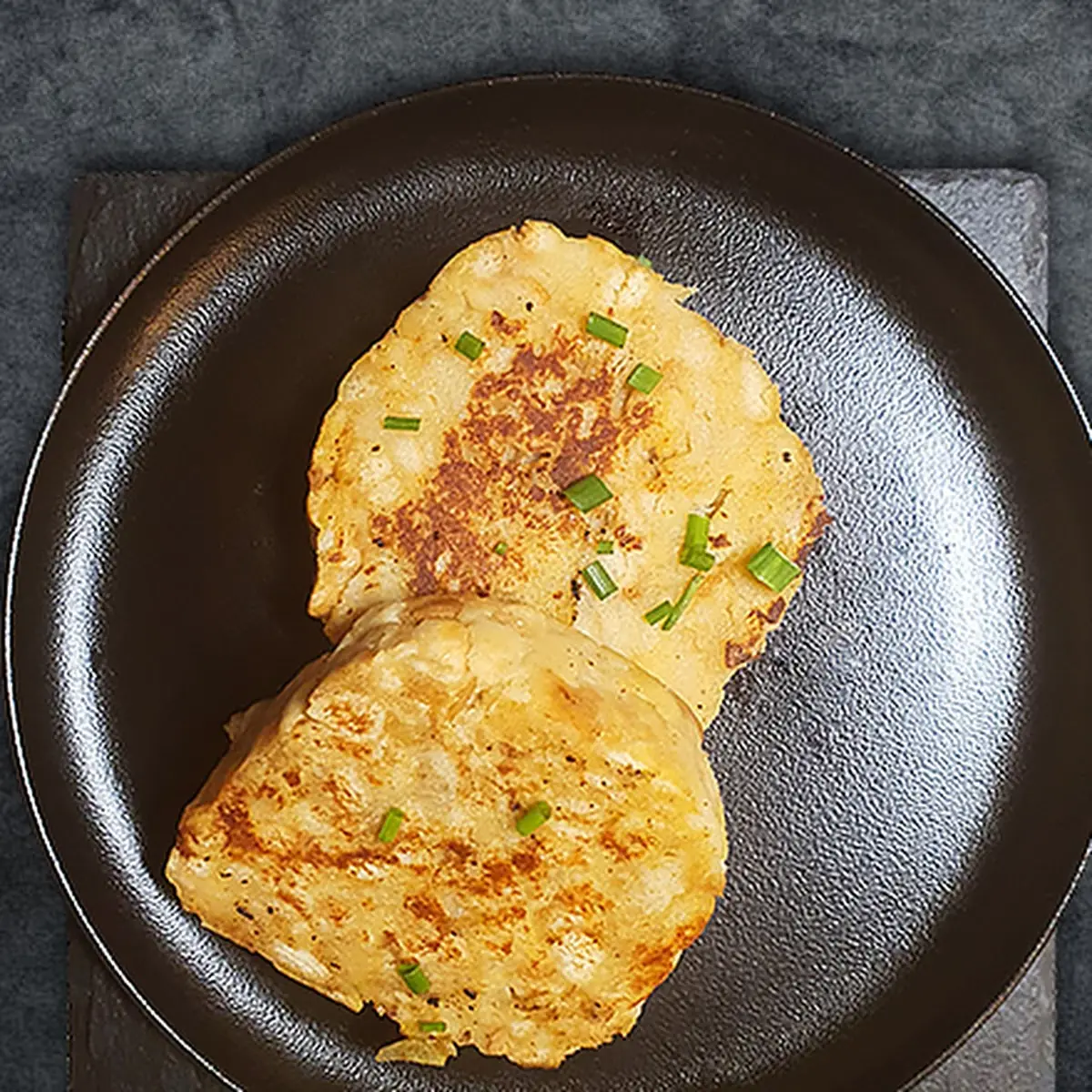Gebratene Tiroler Kaspressknödel