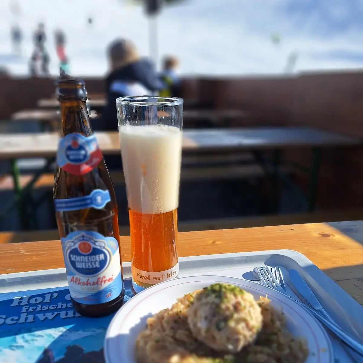 Speckknödel Mit Sauerkraut
