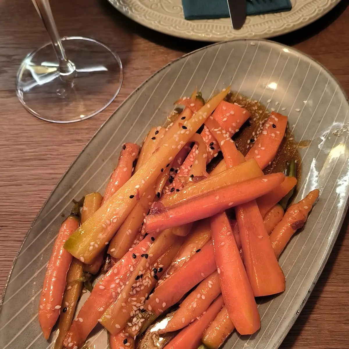 Gegrillte Karotten