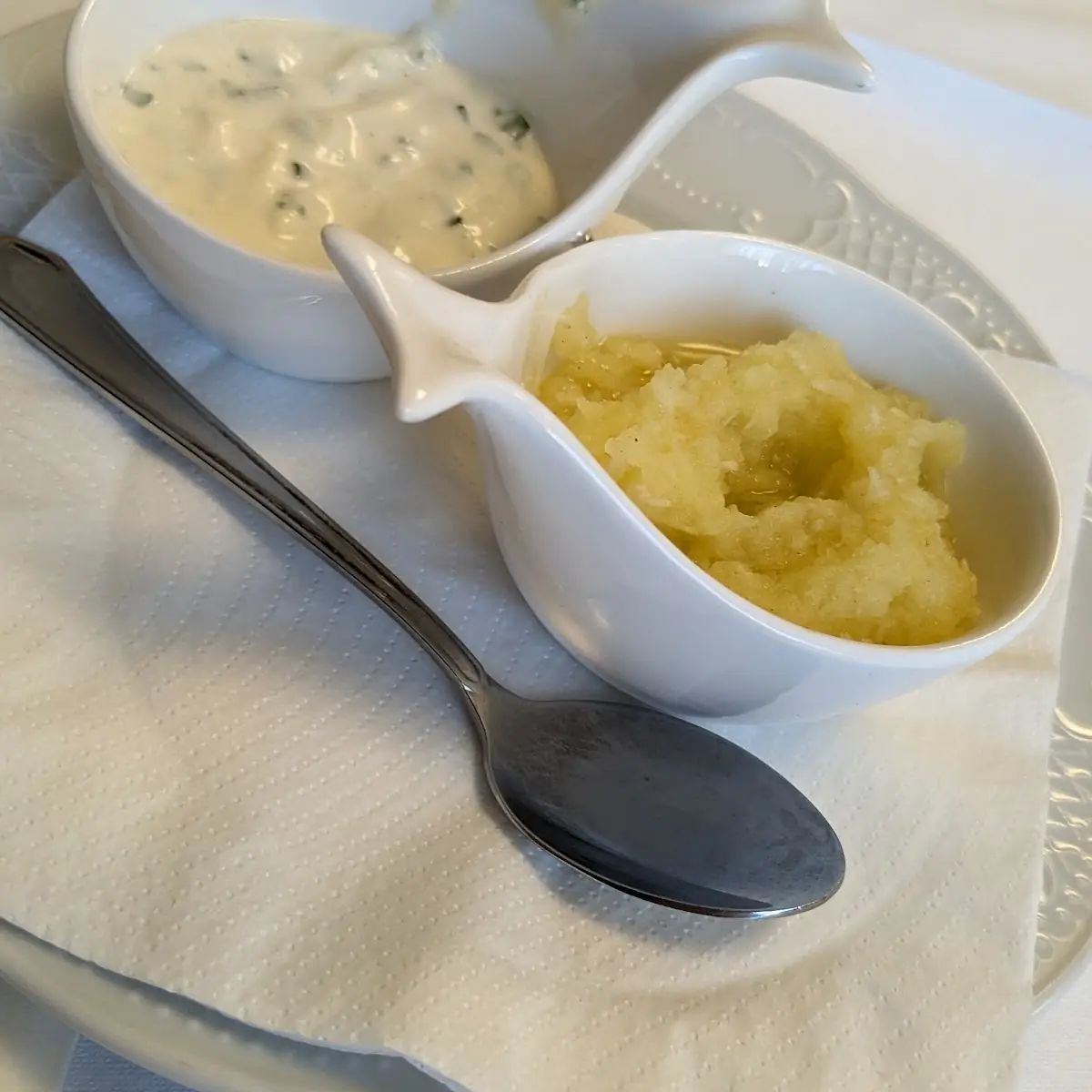Apfelkren Und Joghurt