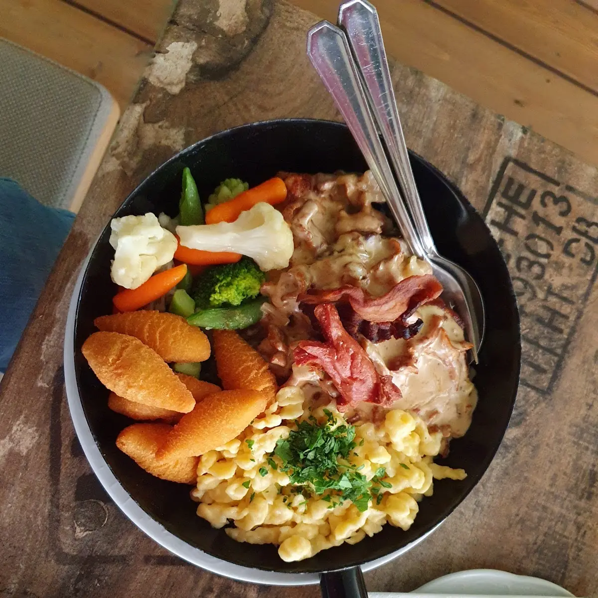 Gemüse Spätzle
