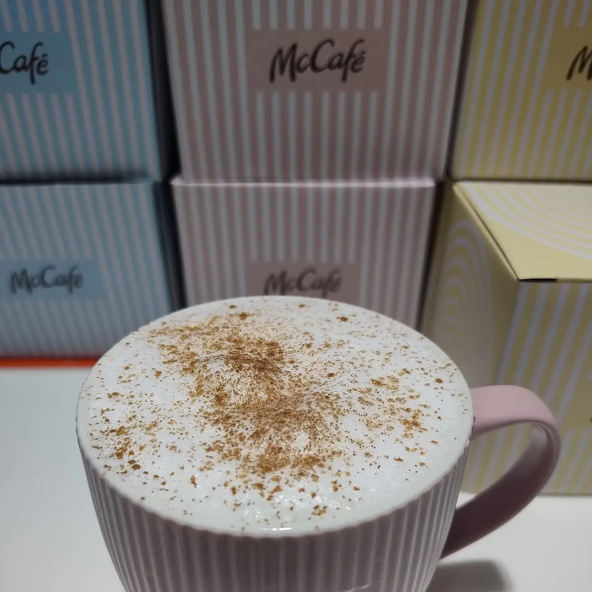 Cappuccino In McDonald's Zams