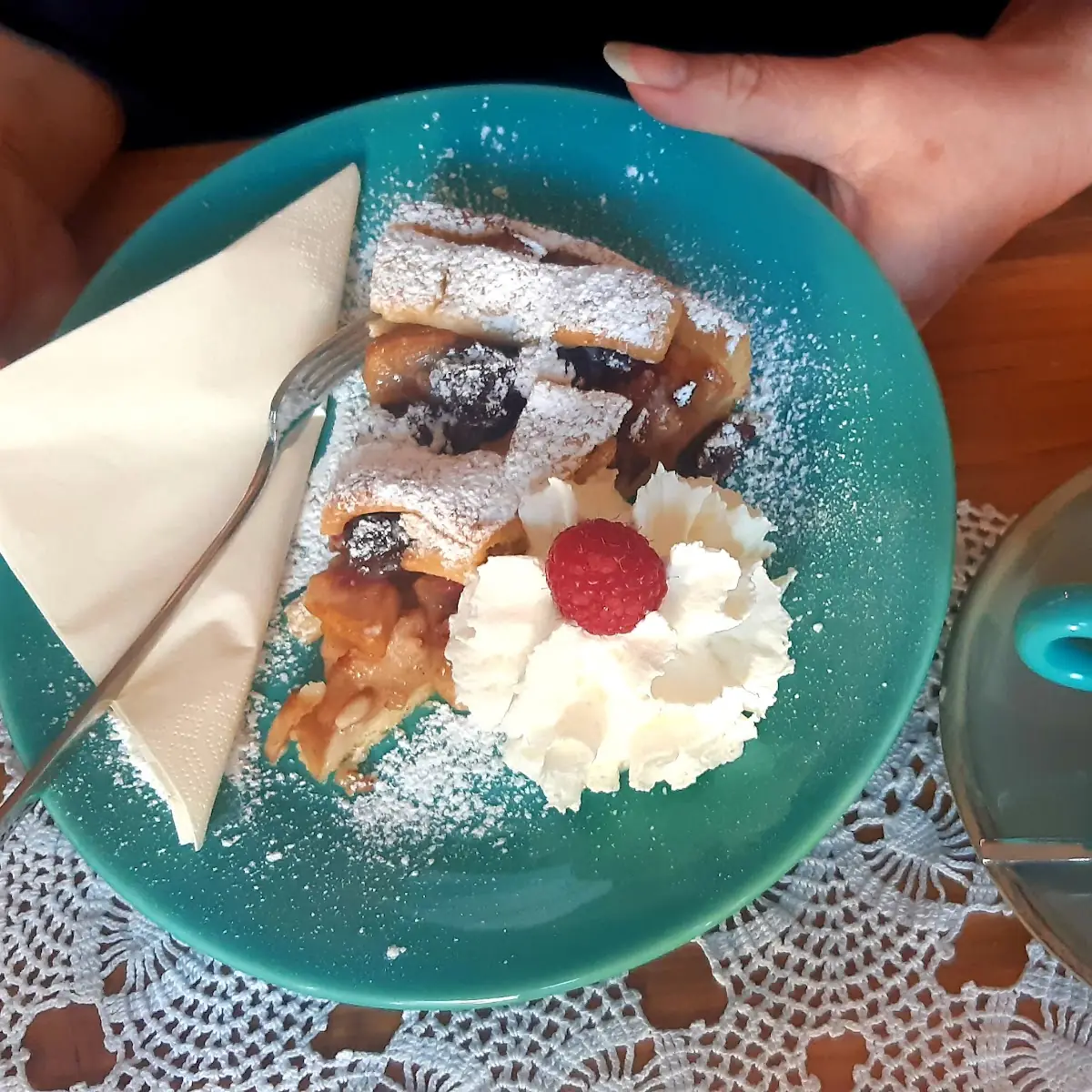 Apfel Kirsch Kuchen