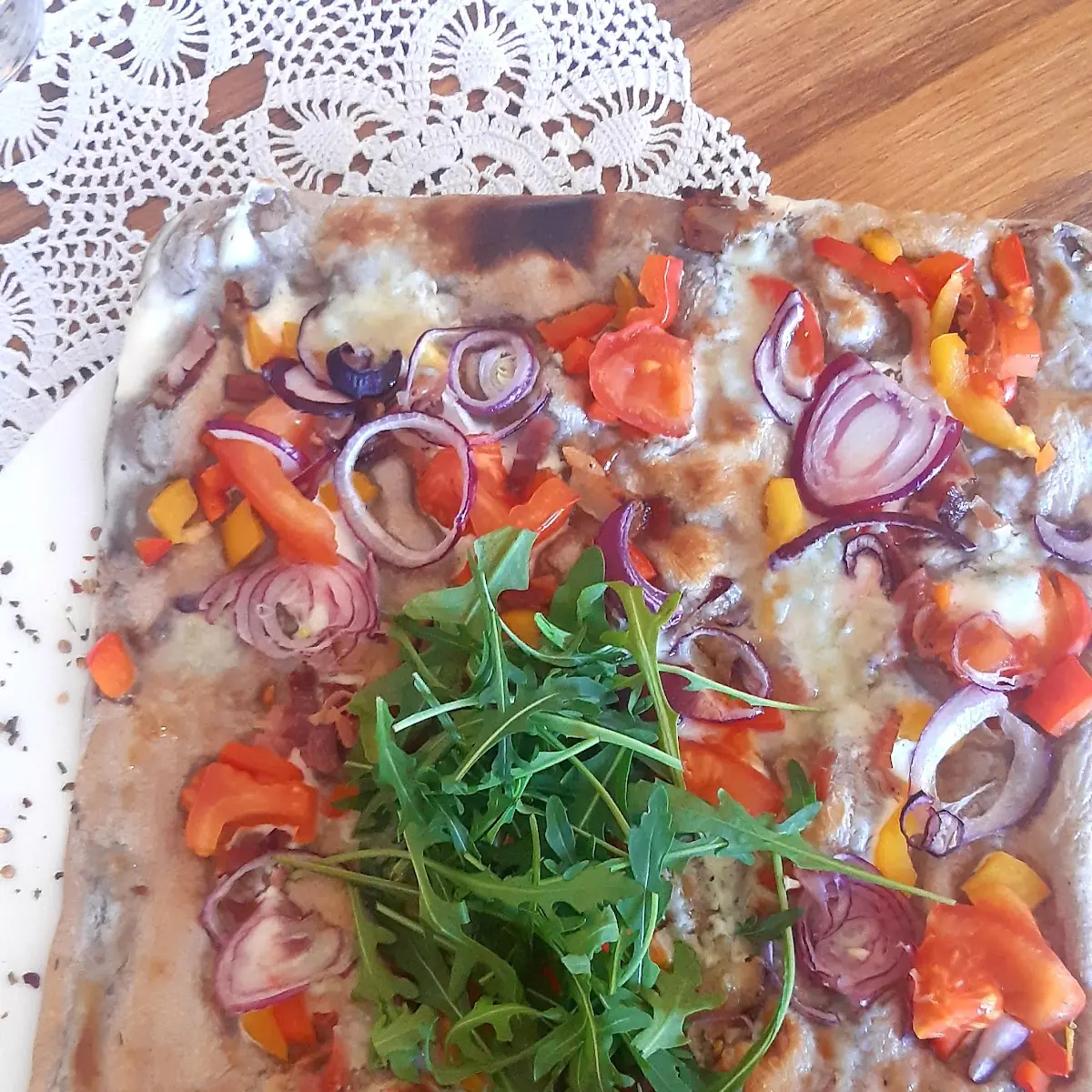 Fladenbrot Mit Speck