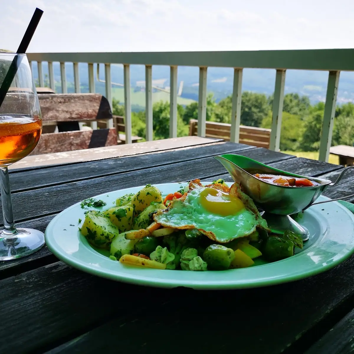 Gegrilltes Gemüse Aperol
