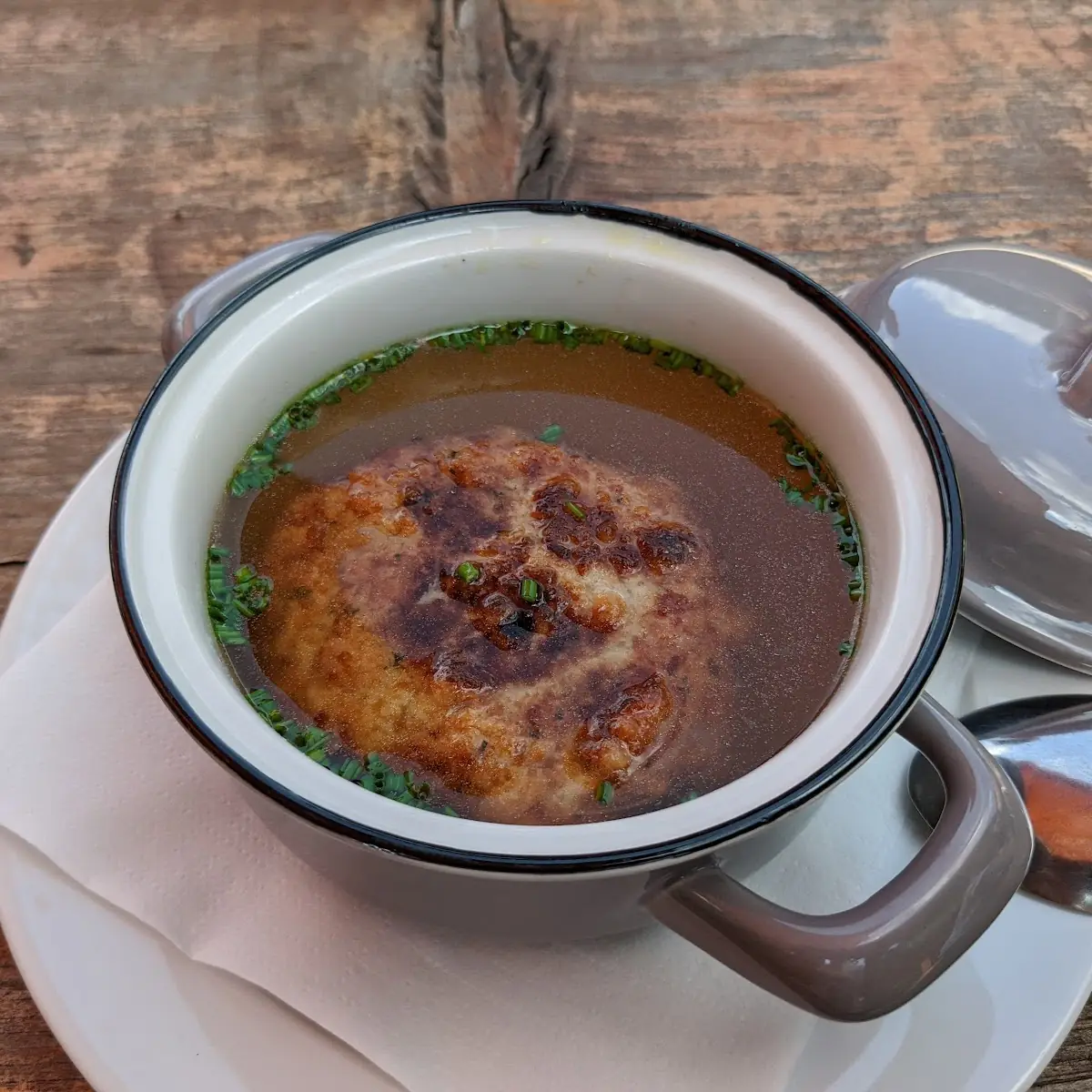 Kaspressknödl Suppe