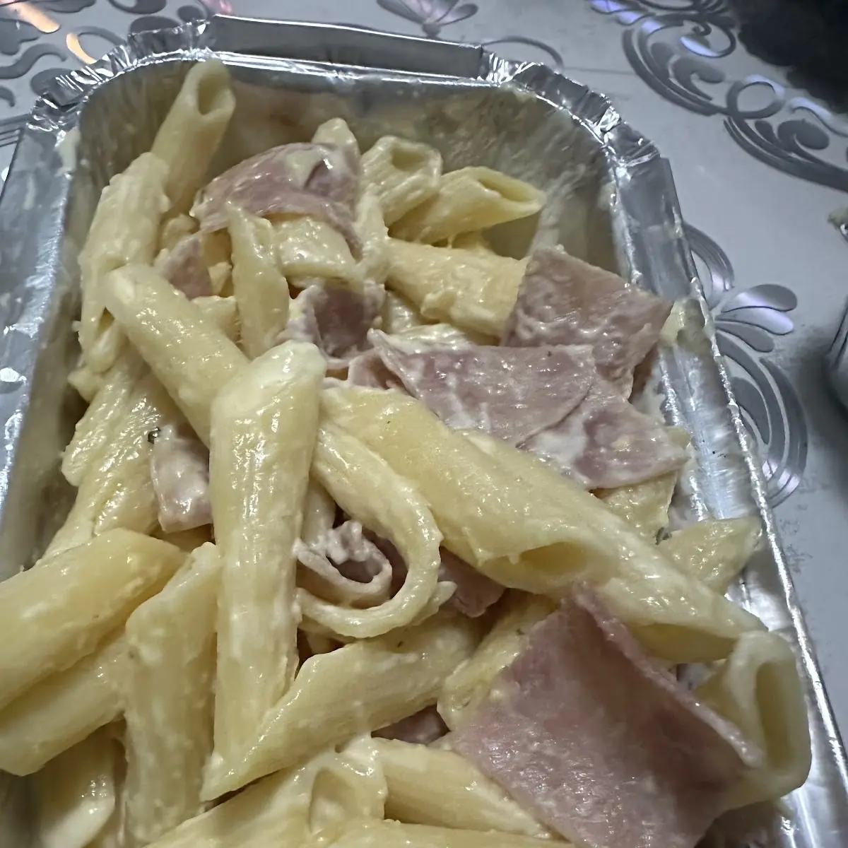 Pasta Panna Prosciutto