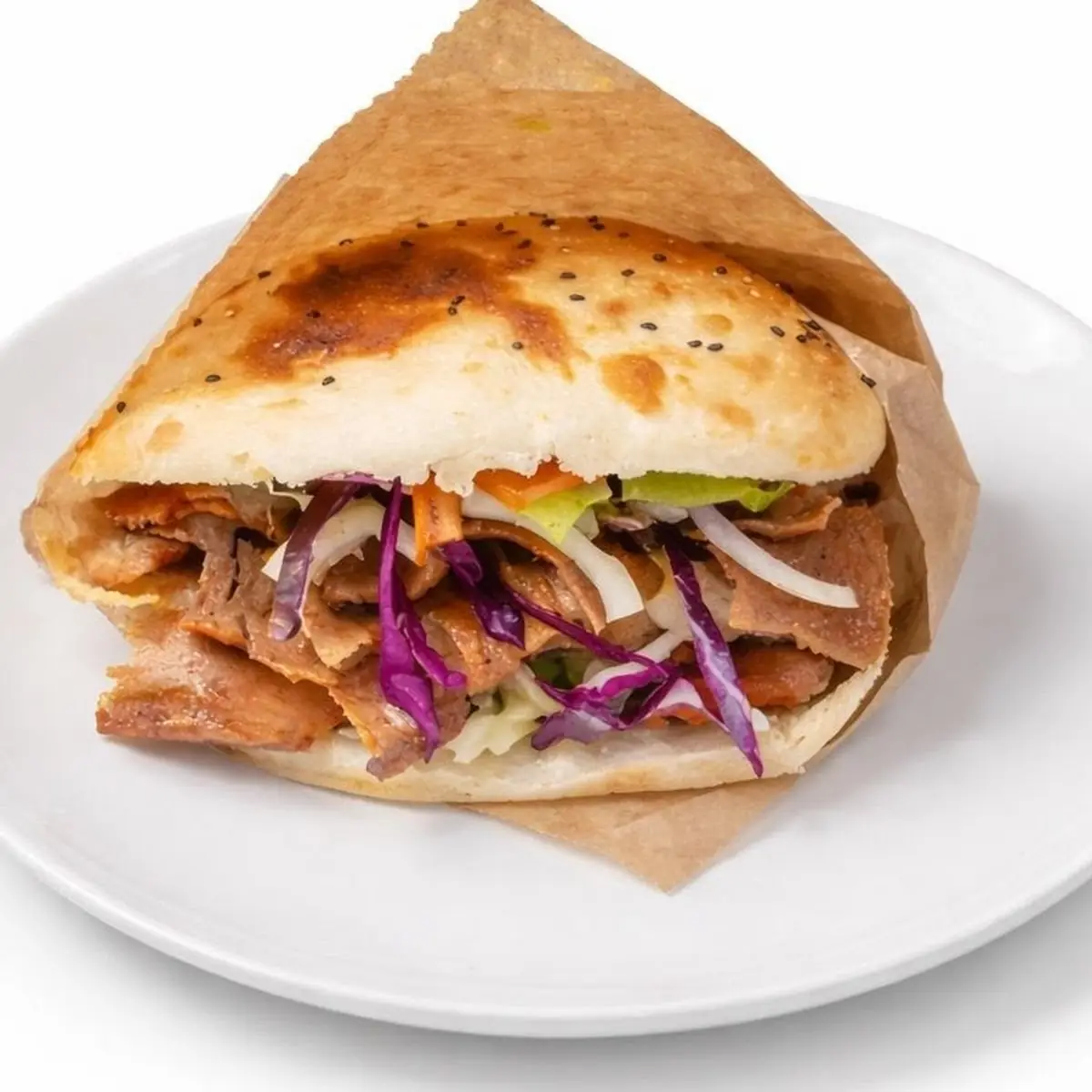 Kebab Pizza Huhn