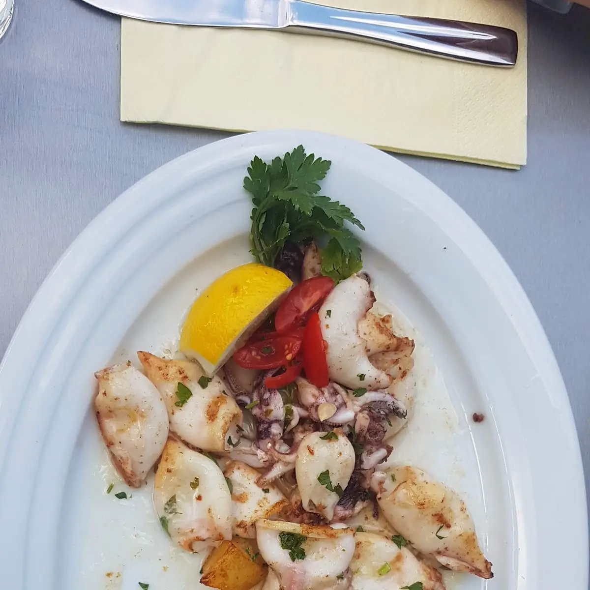 Gegrillte Calamari
