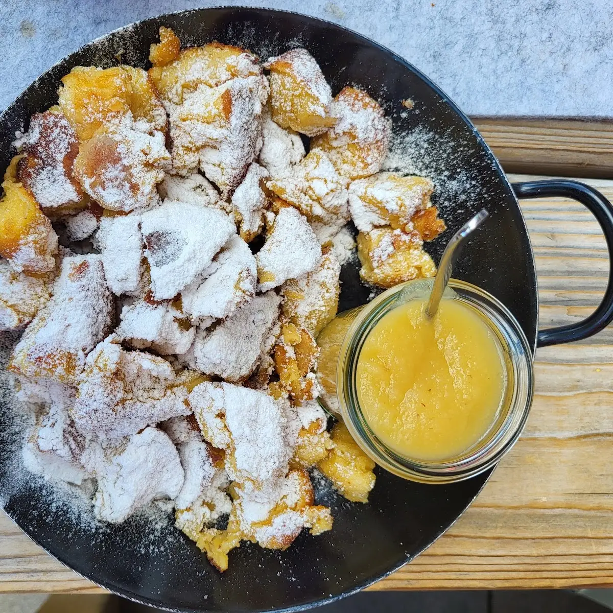 Kaiserschmarrn Mit Apfelmus